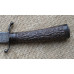 German WWI period trench or fighting knife. Rare dagger model with steel handle